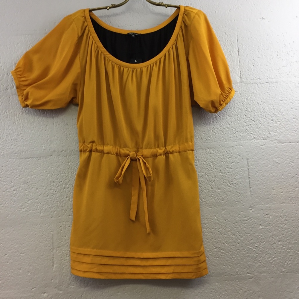 NAKED ZEBRA gold long top or short dress